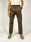 Classic Gurkha Pants with waist adjusters (Chocolate)